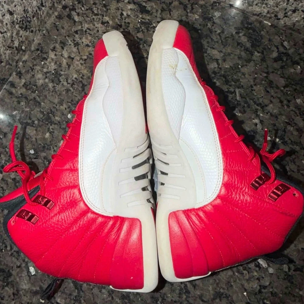 Air‎ Jordan 12 Retro Gym Red White Mens Basketball Shoes 130690-600 Size 9.5